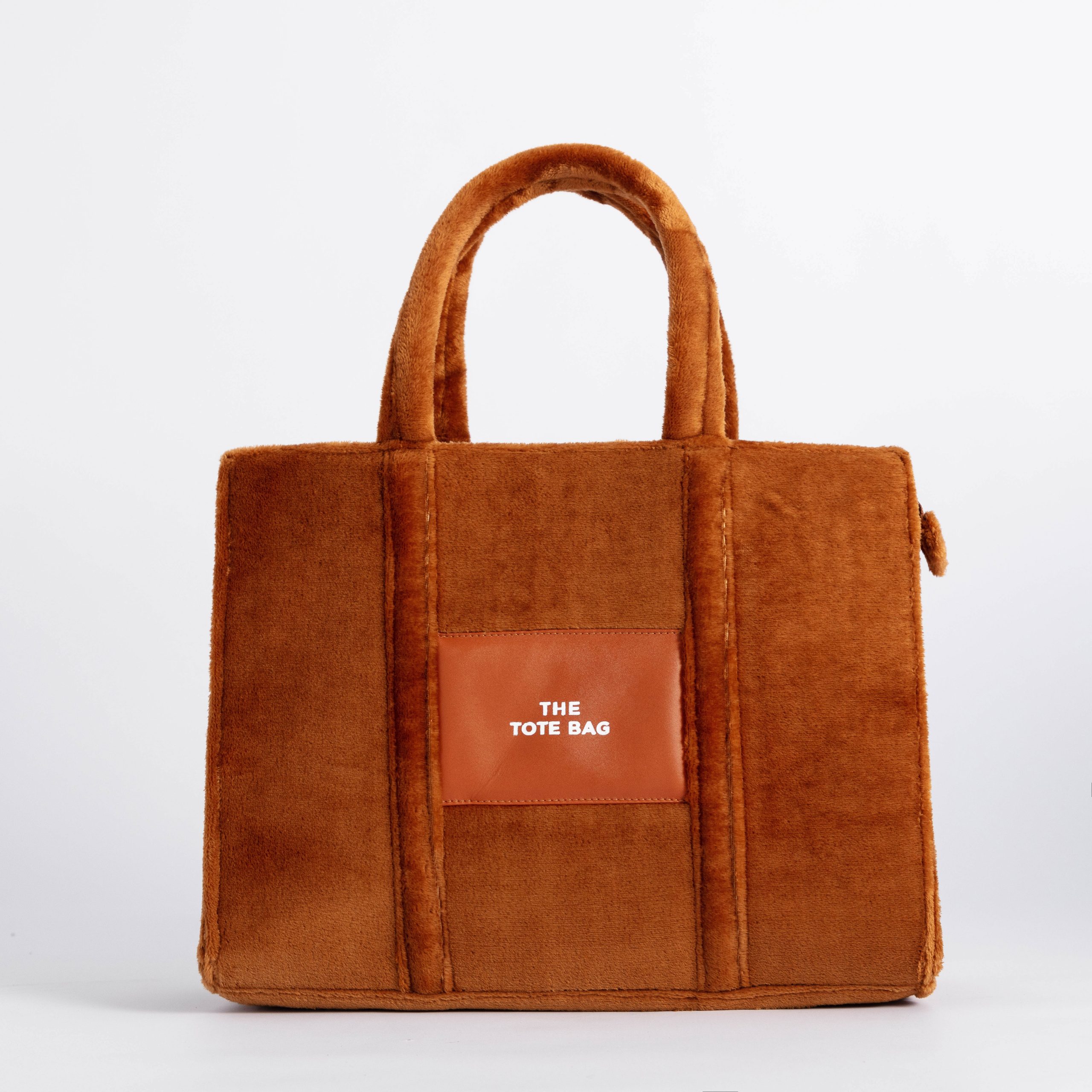 TOTE BAG CAMEL PELUCHE