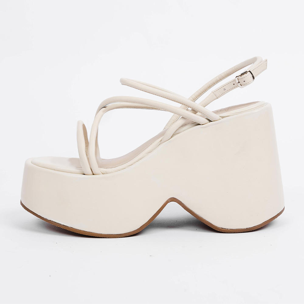 PLATAFORMAS TANIA CREAM SAND