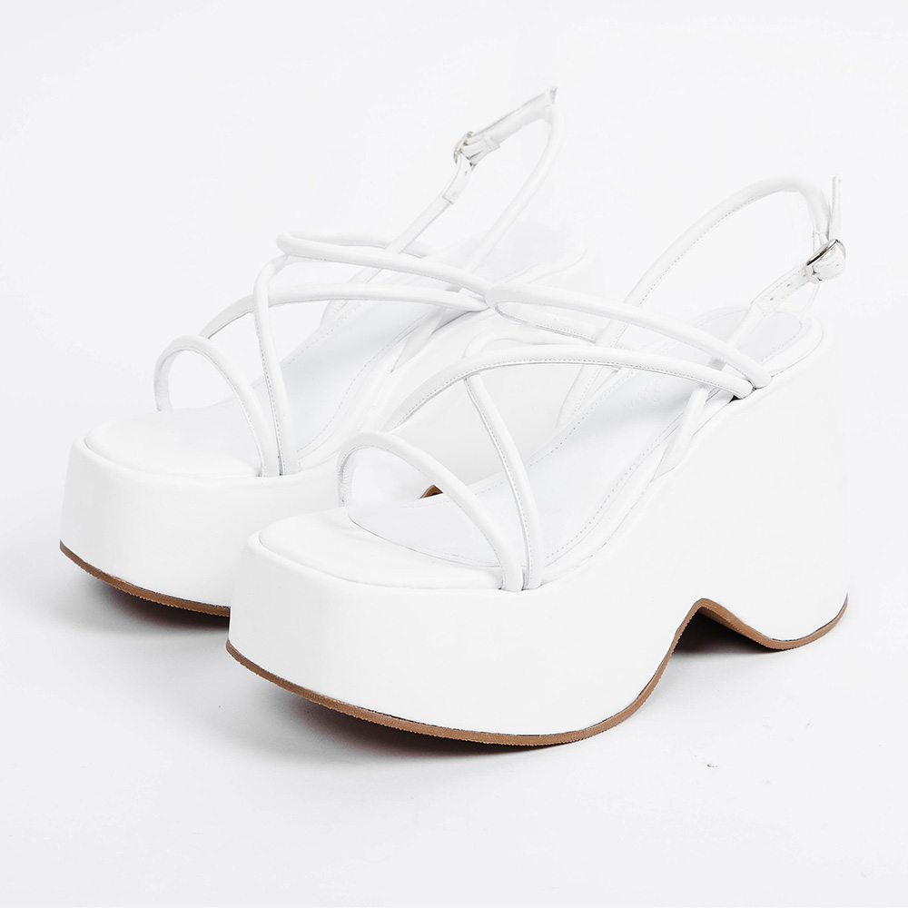 PLATAFORMAS TANIA OFF WHITE - Imagen 2