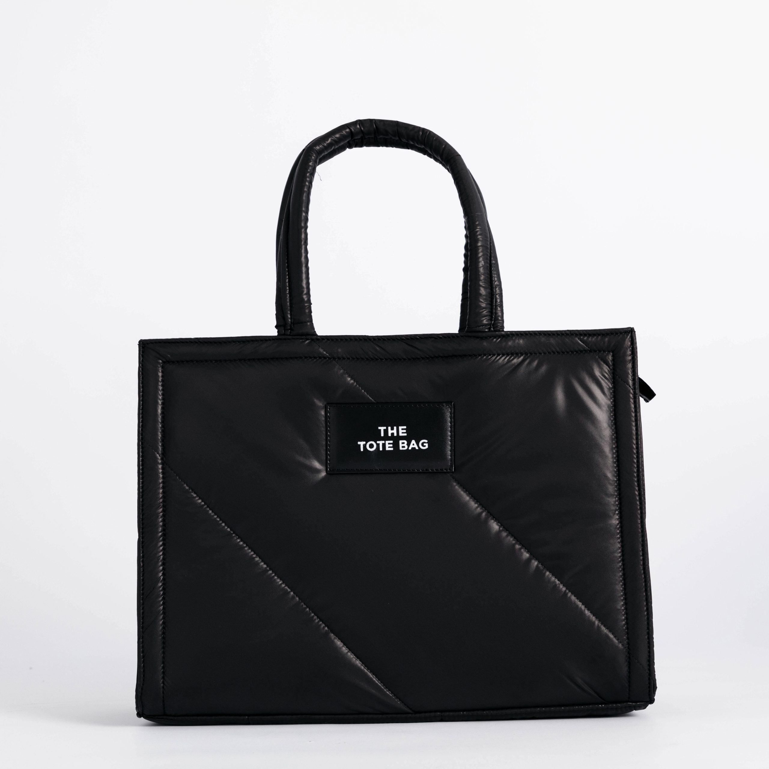 TOTE BAG TOTAL BLACK IMPERMEABLE