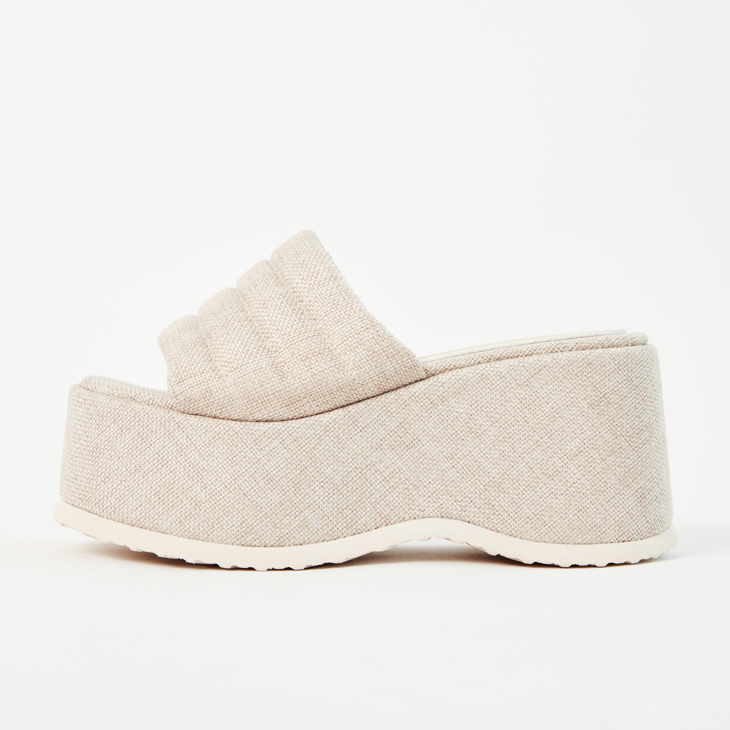 PLATAFORMA IRIA SAND LATTE DENIM