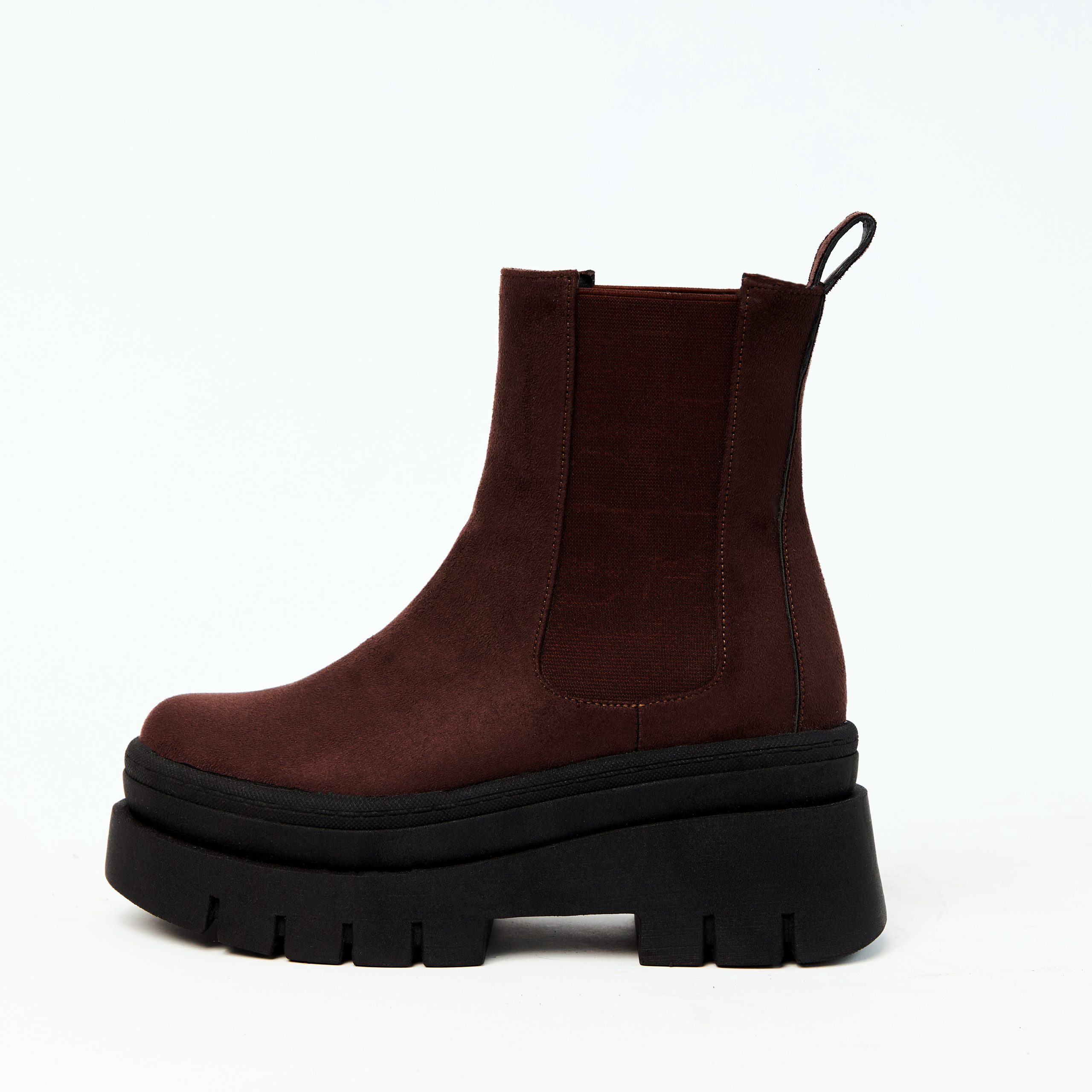 KIRA BOOTS BROWN AND BLACK