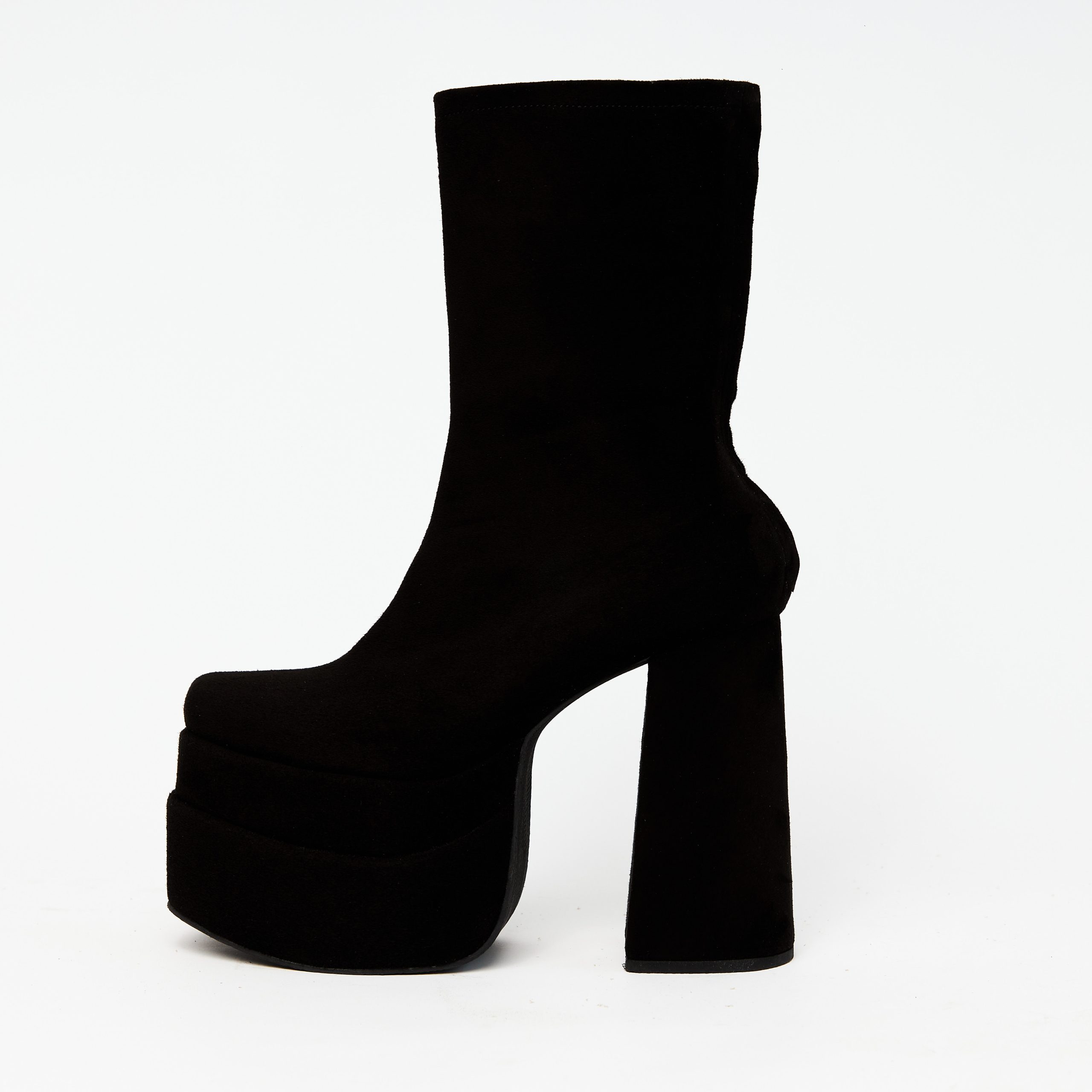 GEORGINA BOOTS BLACKEST BLACK