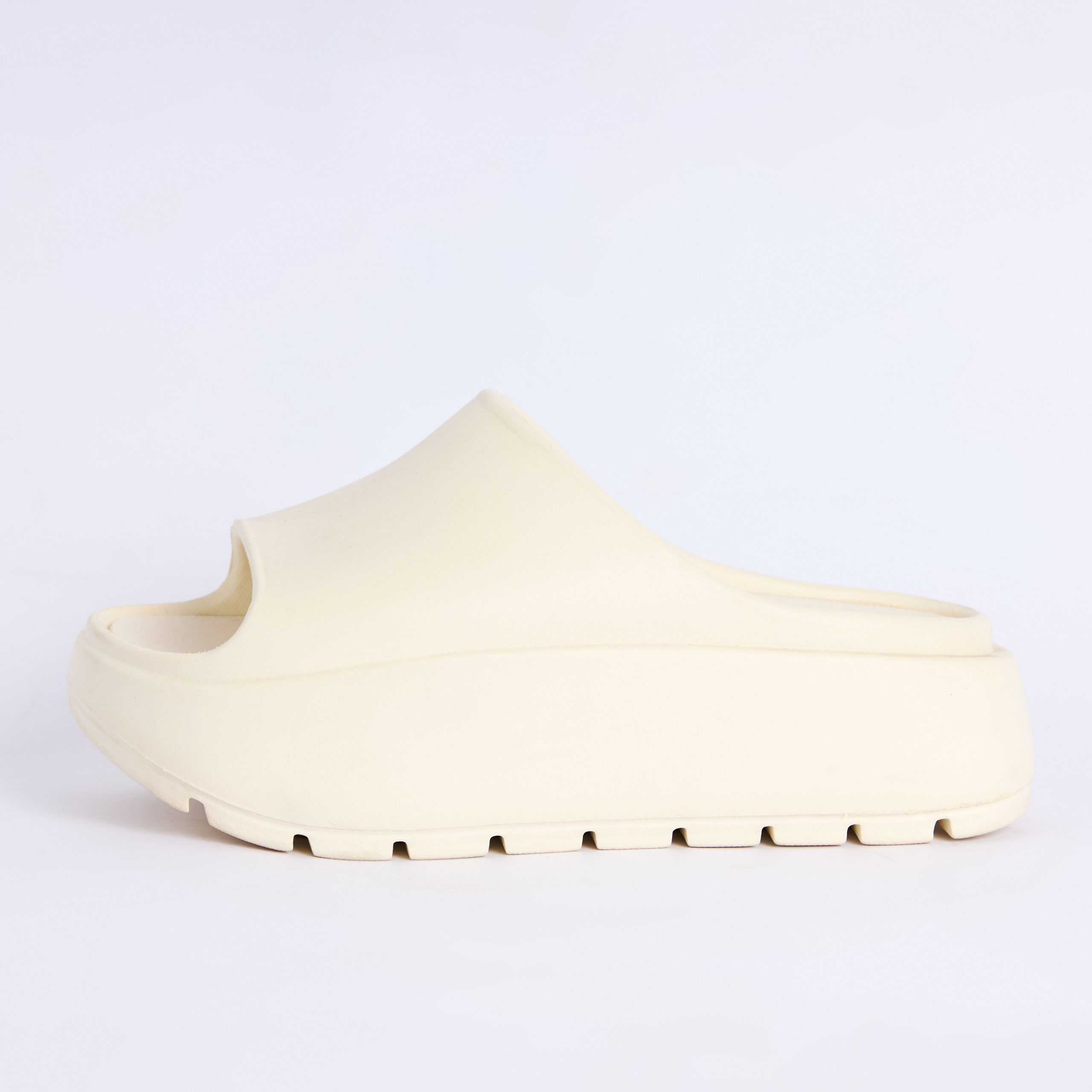 RUBBER SLIDE CREAM LATTE