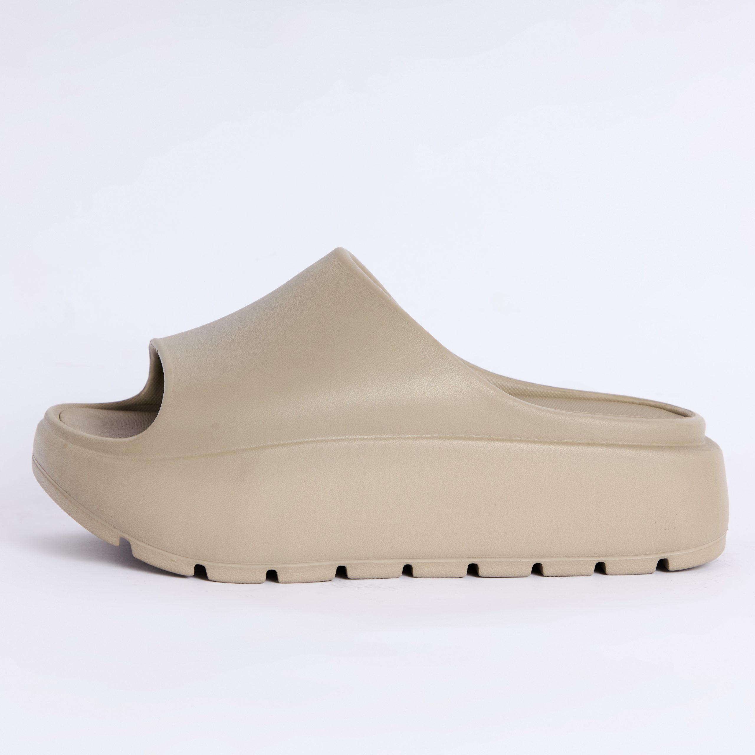 RUBBER SLIDE TAUPE
